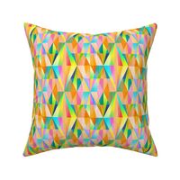 S - Vibrant Colorful Geometric Party Spotlights