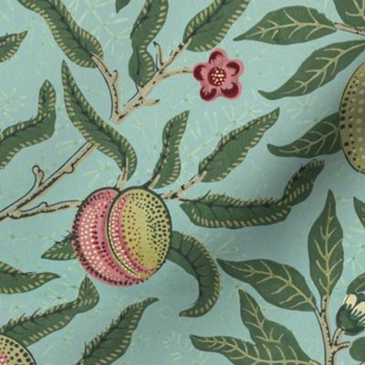 FRUIT IN ROBIN'S NEST (Traditional Arts & Crafts) - WILLIAM MORRIS