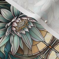 Bold Florals In Stained Glass 