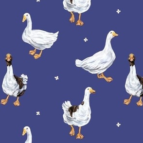 Geese (ultramarine)