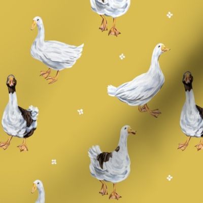 Geese (yellow)