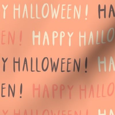 Happy-handdrawn-kitschy-peach-orange-beige-brown-happy-Halloween-lettering-XL-jumbo