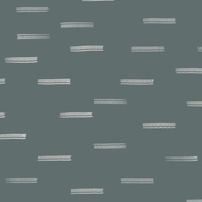 Irregular playful horizontal lines for summer decor in charcoal, grey, and white