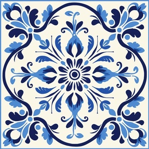 Mediterranean Spanish Tile Design 11