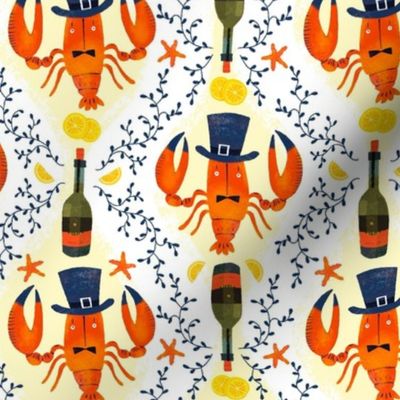 Seaside Celebration - Lobster and Champagne medium