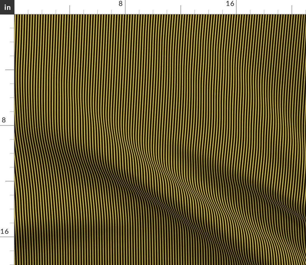 pin stripes yellow on black, traditional, preppy, vertical, blender, small, tiny