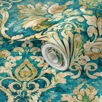 persian damask pattern L