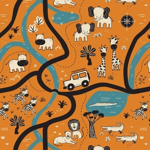 Safari map