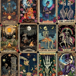 Sassy Skeleton Tarot Cards