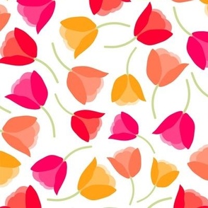 Bright Tulip Florals