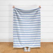 2" stripes/blue and pure white horizontal - railroaded