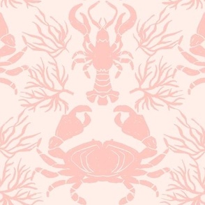 Pink Crab Pattern