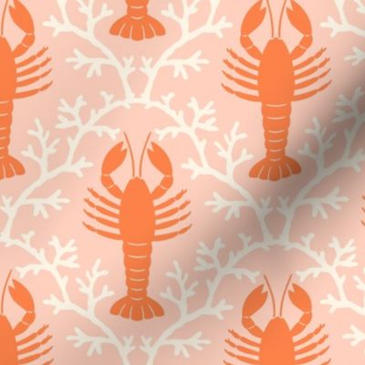 Lulu Lobster - Coral Small