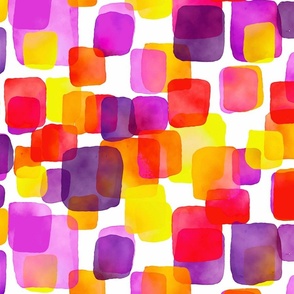 Layered Watercolour blocks