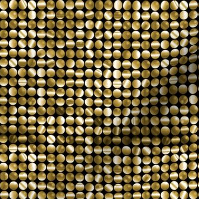 Gold Sequin Wall (tiny scale) 