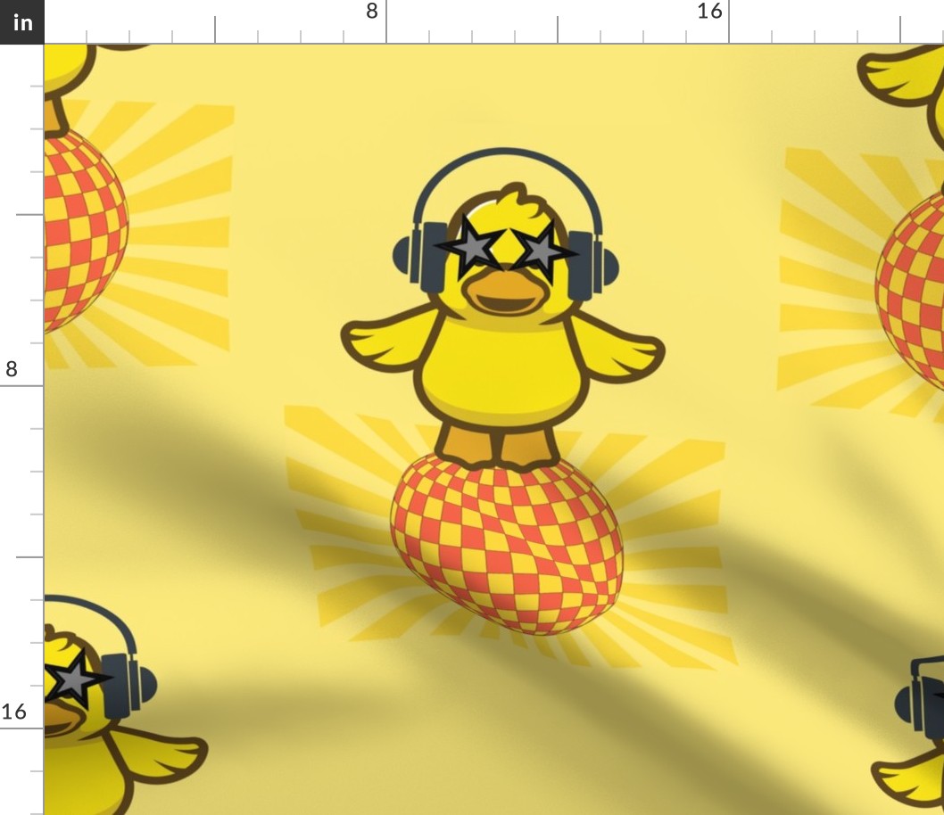 Disco Duck In Yellow