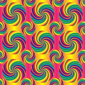 rainbow swirls