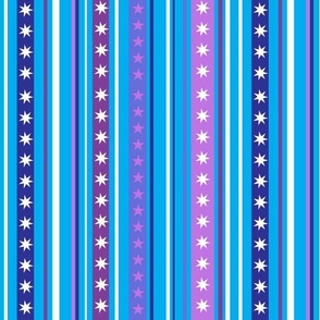 Blue _purple stripes