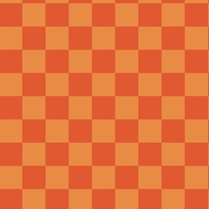 desert mountain biking high vis collection desert checkerboard in orange coral