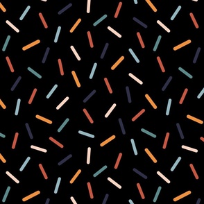 Party Confetti ( Black small ) 