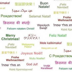 Merry Christmas in Different Languages Around the World