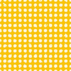 M dots and spots yellow