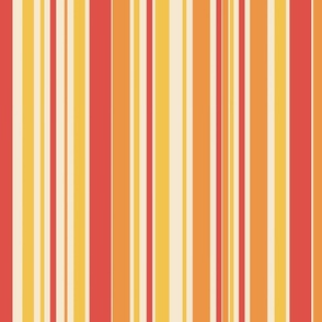 Red and Orange Stripes