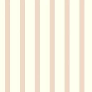 Pink-orange and ivory stripes, /large 