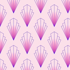 Pink Purple Art Deco Diamond | Small