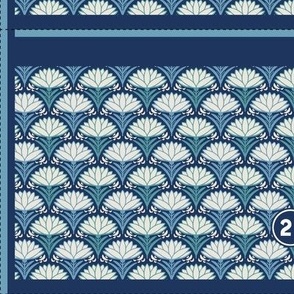 Advent-calender---Deco-delight-1920s-geometric-art-deco-flowers---blue-green-beige