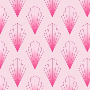 Soft Pink Art Deco Diamond | Small