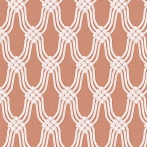 macrame rope knots  boho texture wallpaper terra - small
