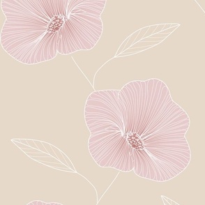 hibiscus outline pink lemonade