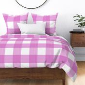 Magenta 6" Buffalo Plaid