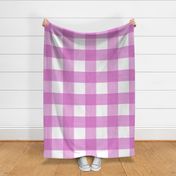 Magenta 6" Buffalo Plaid