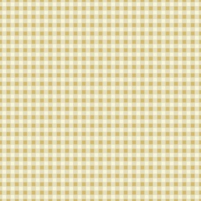 gingham ochre