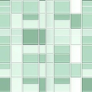 mint green rectangles