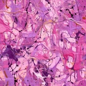 pink purple paint splatter