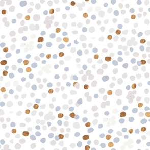 dottie confetti - powder gold