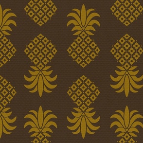 Golden Pineapple, brown