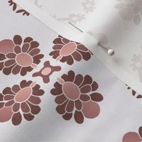Elegant Lux Geo Textured Tile - Taupe and Cream