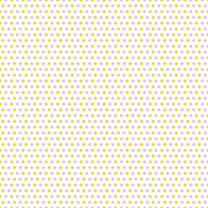 Pink Dots and Golden Dots Bee Coordinate