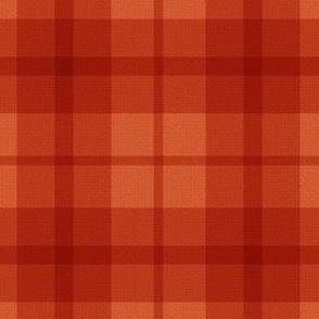 Cabin lake plaid red (small scale)