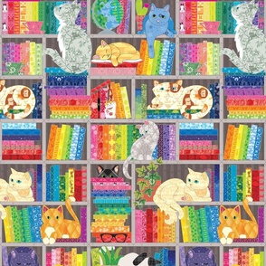 Rainbow Cat Quilt 12inch