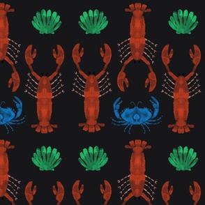 Crustacean symmetry pattern