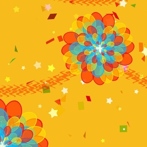 (XXXXL) Balloon Bouquets & Confetti Celebration