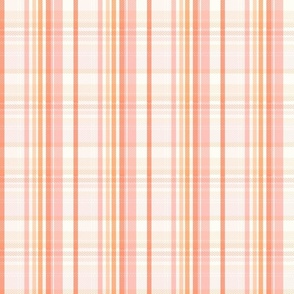 Halloween Magic Fall Plaid Peach by Jac Slade