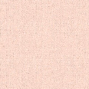 Faux woven burlap texture solid on Pale coral pink