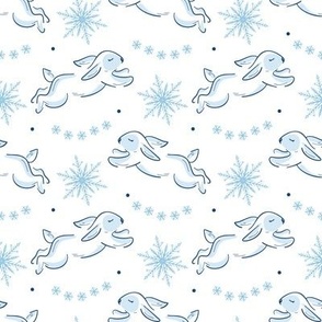 Bunnies with Snowflakes 5