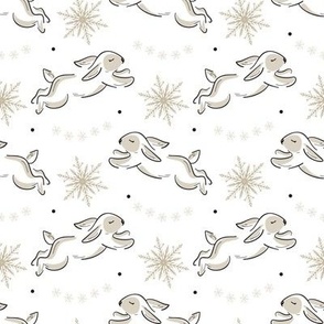 Bunnies with Snowflakes 8